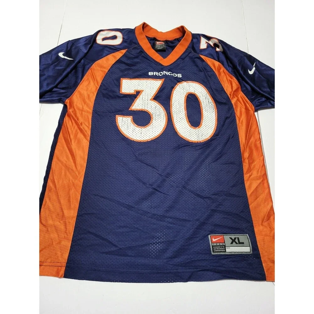 (#19) Nike Team Denver Broncos Terrell Davis NFL Jersey XL youth (18-20)